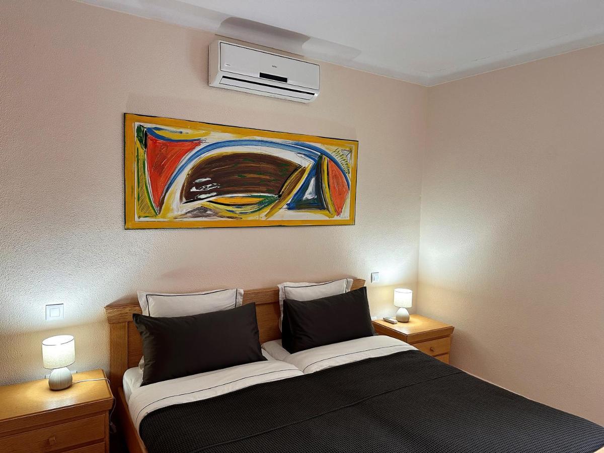 Villa Sanchez In Strandnahe Mit Pool, Jacuzzi, Klima, Wifi, Gas Bbq 산타니 외부 사진